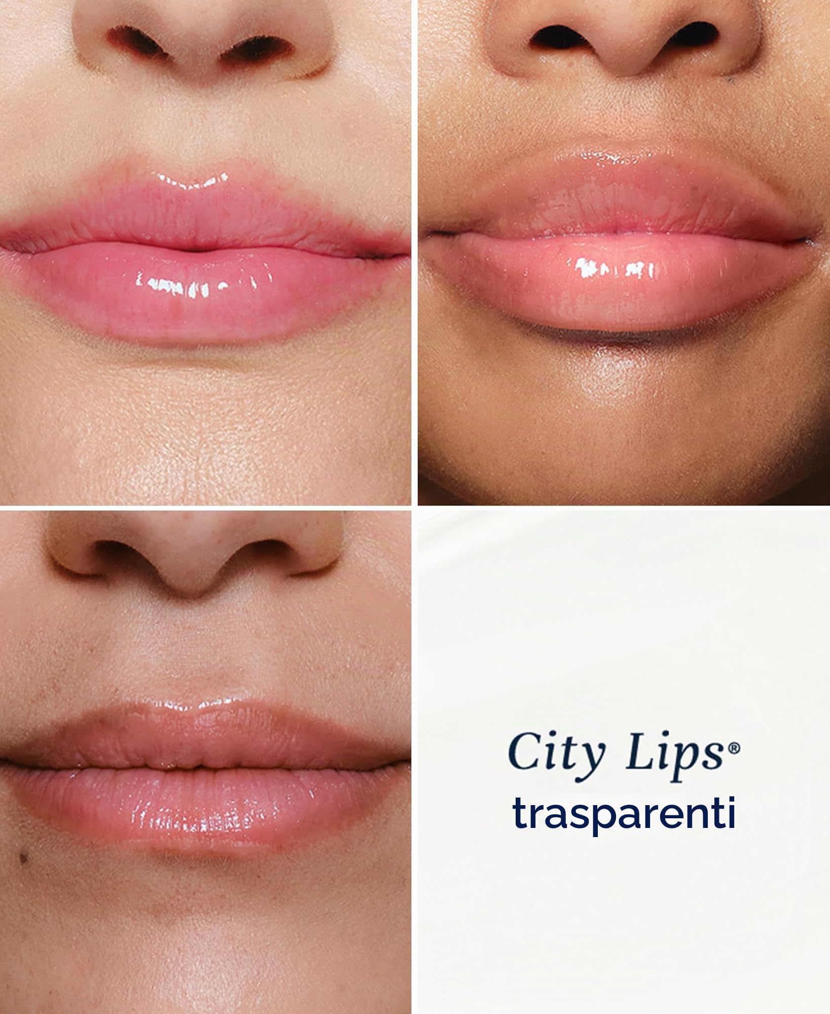 City Lips Lucidalabbra Rimpolpante – Lucidalabbra Idratante con Acido Ialuronico | Oli per un Effetto Volume e Labbra Più Piene e Giovani