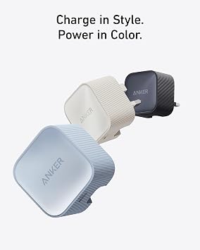 Anker Nano USB C Plug, 30W High-Speed USB C Charger with Foldable Plug, PIQ 3.0 and PPS Fast Charging, For iPhone 17/16/15/14/13 Series, Pixel, Galaxy, iPad, and More (Cable Not Included)