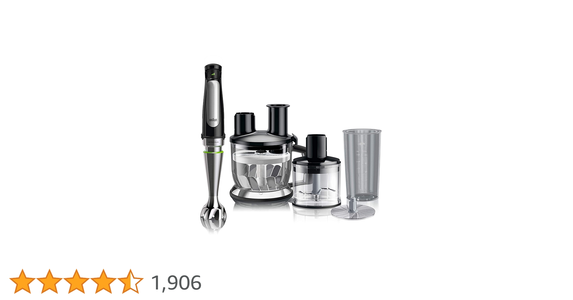 ブラウン ハンドブレンダー美品 マルチクイック7 MQ7080XG ミキサー付 Amazon.co.jp: Brown Hand Blender, Multi-Quick 7, MQ7080XG