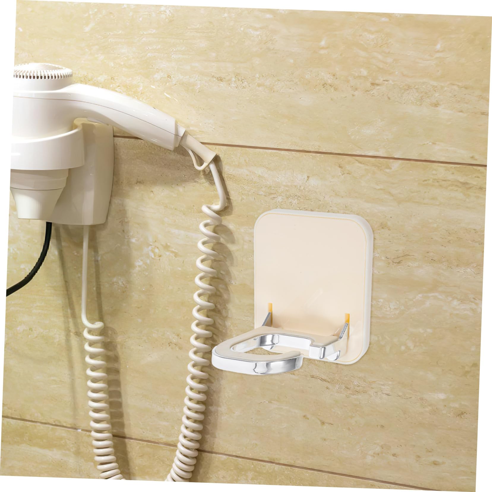 5 Stück Haartrocknerhalter fönhalter für Bad föhnhalter für Bad fön Halter Wandföhngestelle Wandmontierter Fönständer Wand fön ständer fön lagerregal Abs