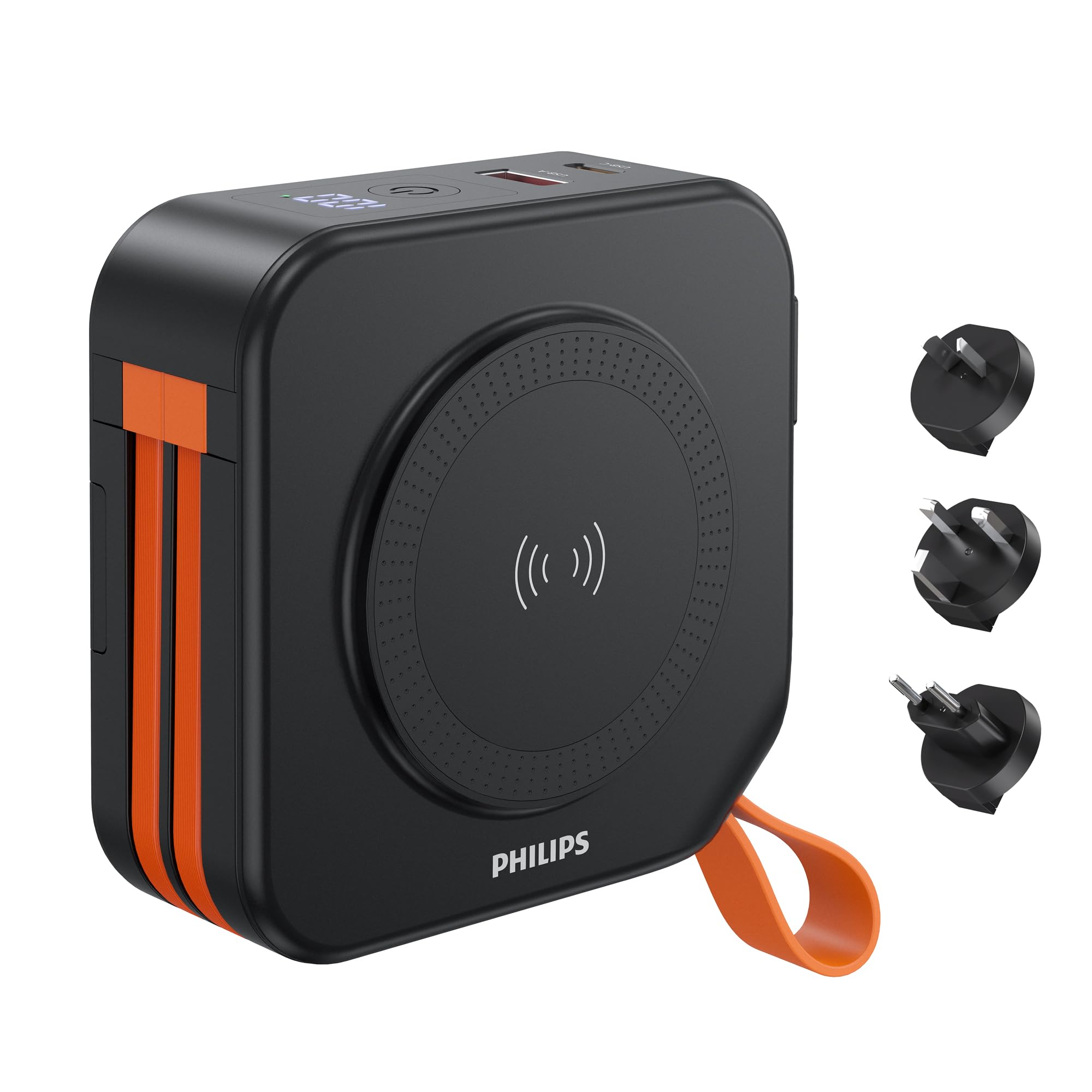 Amazon | Philips(フィリップス) 10000mAh MagSafe マグネット式