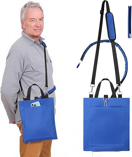 Rhino Valley Foley - Funda para bolsa de catéter con correa ajustable y funda de tubo, soporte para bolsa de nefrostomía con bolsillo de