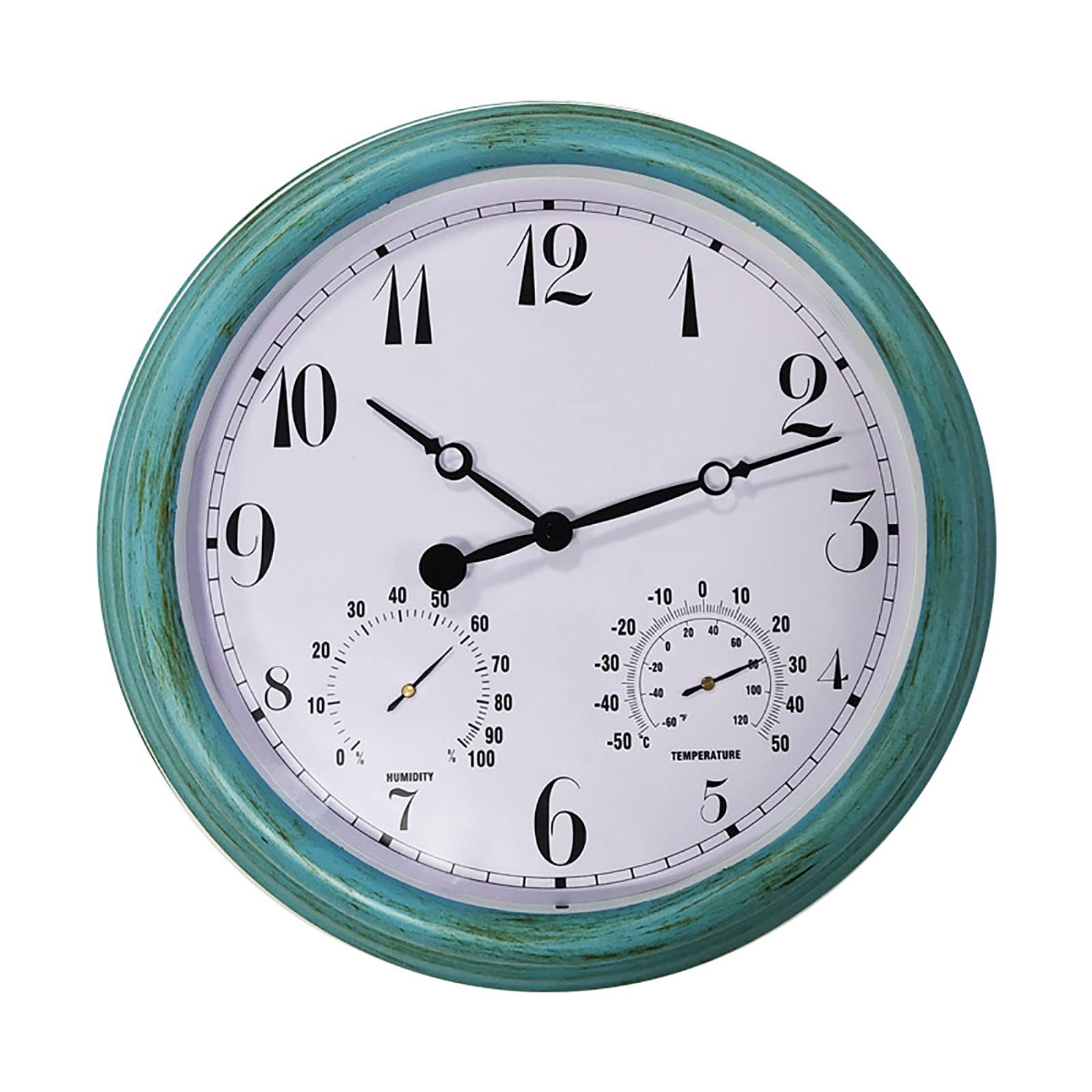 Horloge murale silencieuse contre le bruit pour salon cuisine 15 pouces