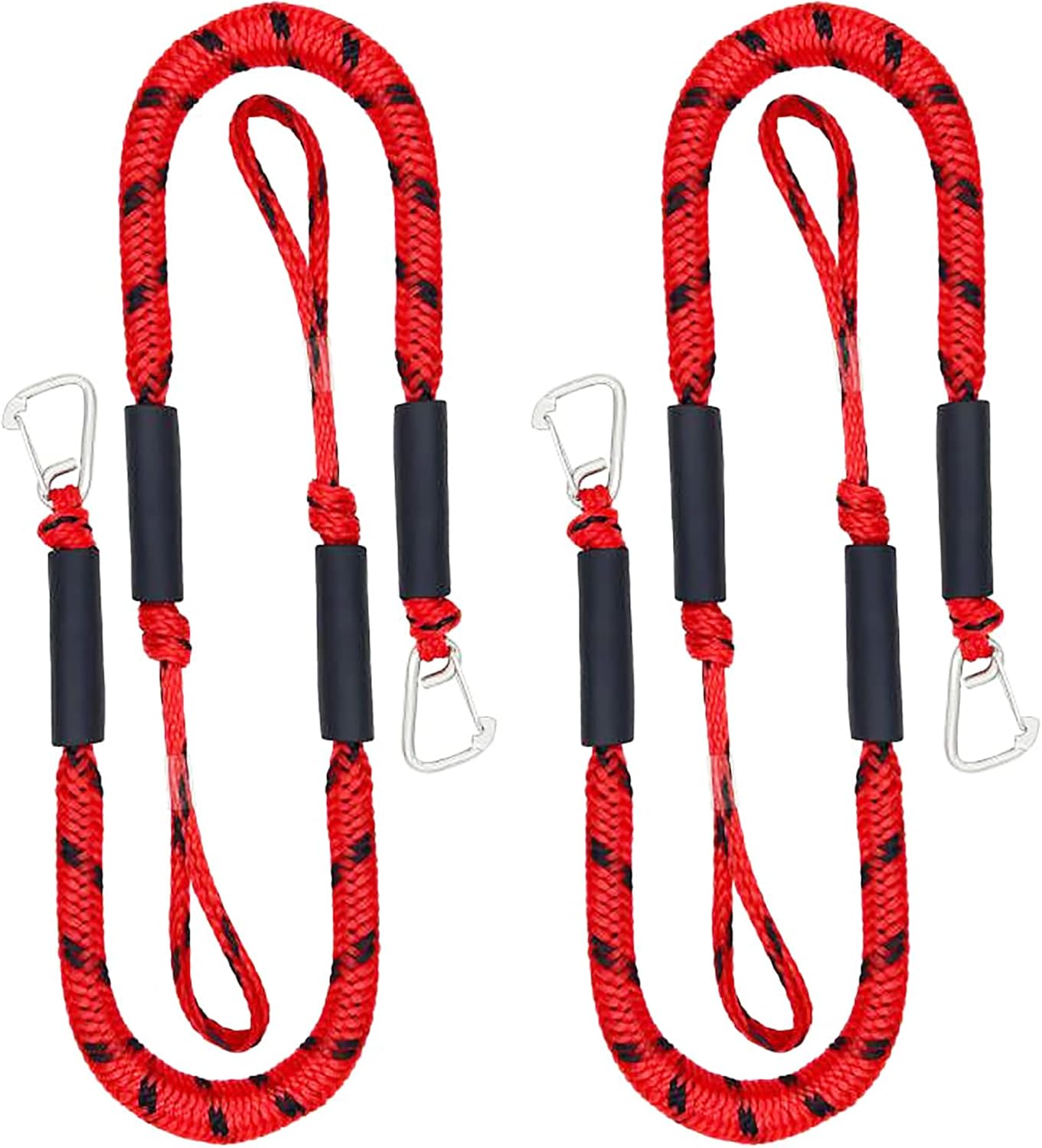 Bungee Dock Rope with Stainless Steel Clip for Mooring The