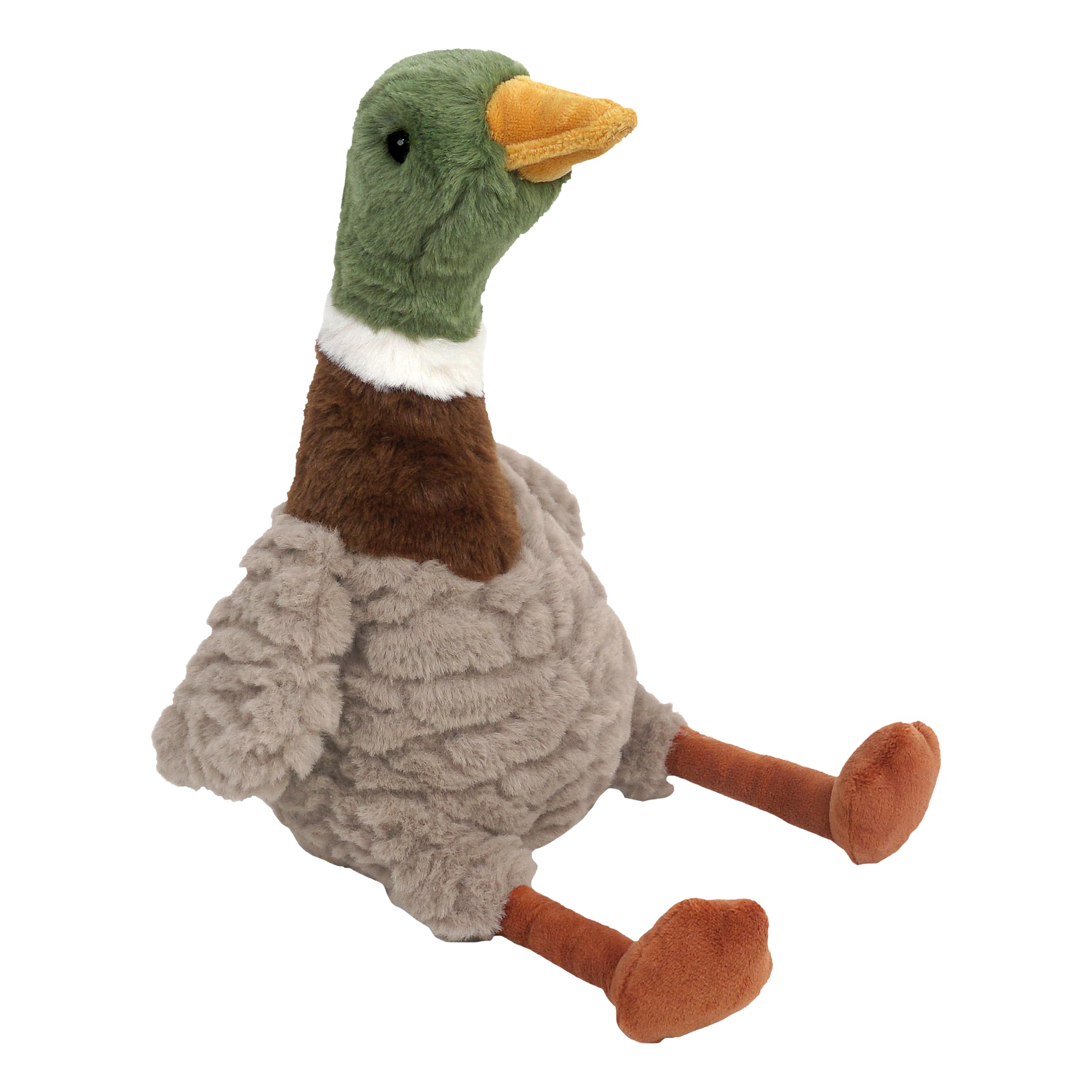 MON AMI River Mallard Duck 13-Inch Stuffed Animal for Boys & Girls | Soft Duck Plush Toy | Farmyard Playtime Companion | Nursery Décor | Gift for All
