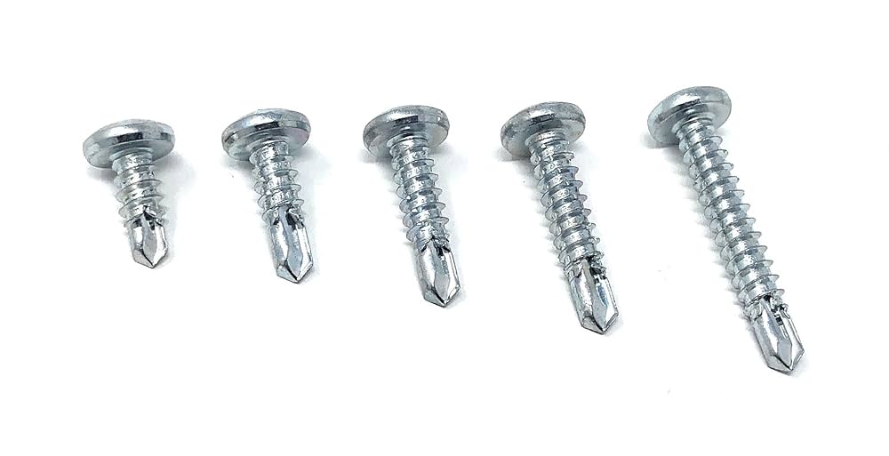 Amazon | ピアスビス 鉄 ナベ頭 ドリルねじセット(国産ケース