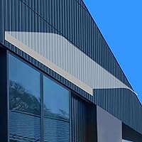 Vista 8 de Toldo con dosel, protección UV contra la lluvia y la nieve, refugio contra la lluvia, toldo de mantenimiento gratuito con cubierta transparente