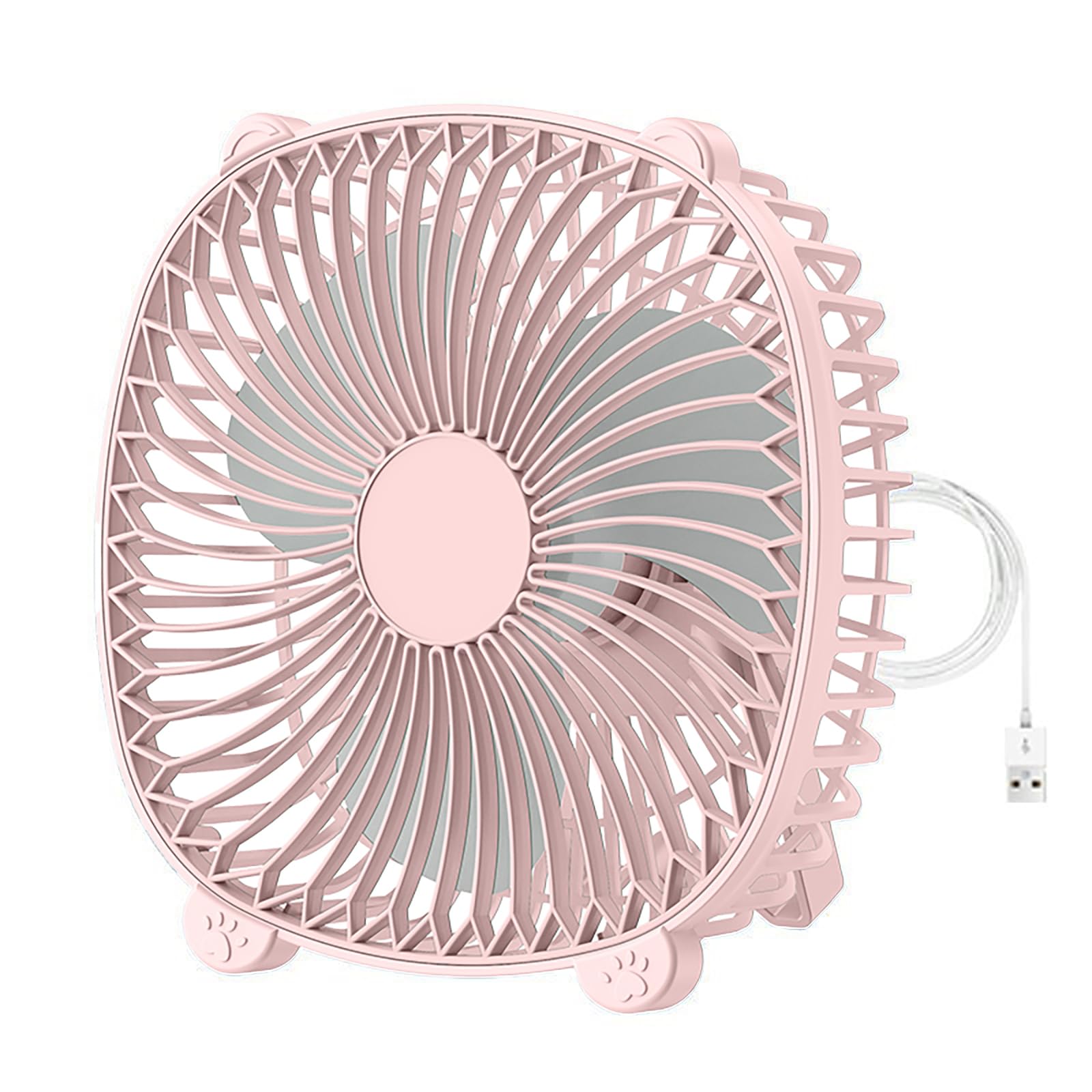 Ventilateur de bureau silencieux USB multi-position à suspendre ou poser
