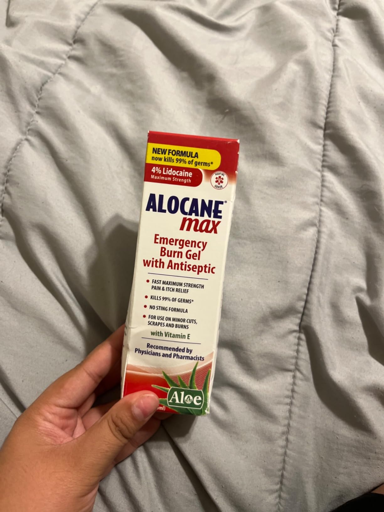 $2/mo - Finance Alocane Max Emergency Burn Gel, 4% Lidocaine ...