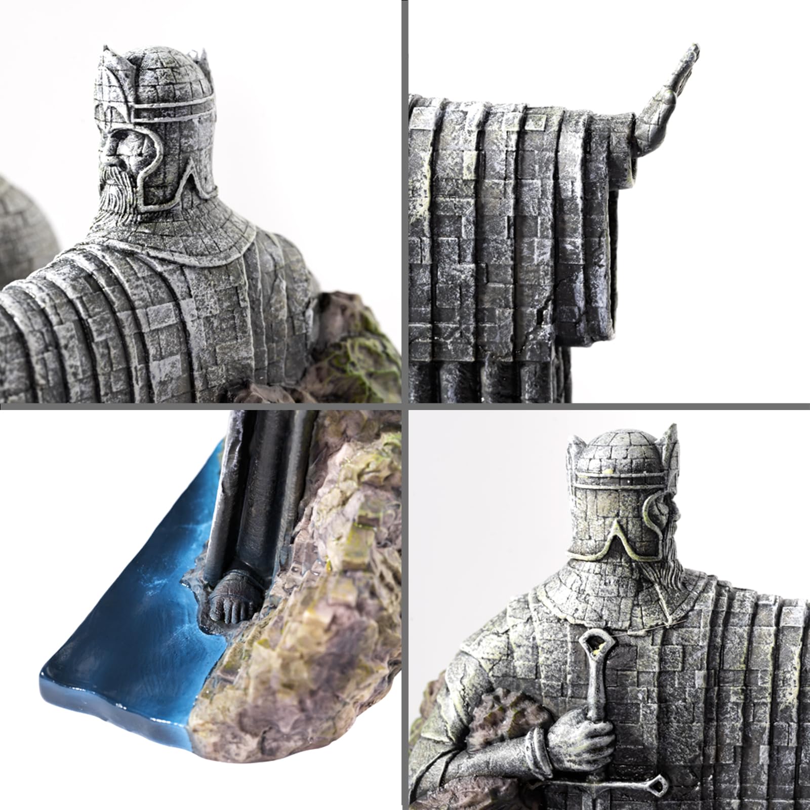 Fermalibri Il Signore degli Anelli Argonath Reggilibri da mensola personalizzato LOTR