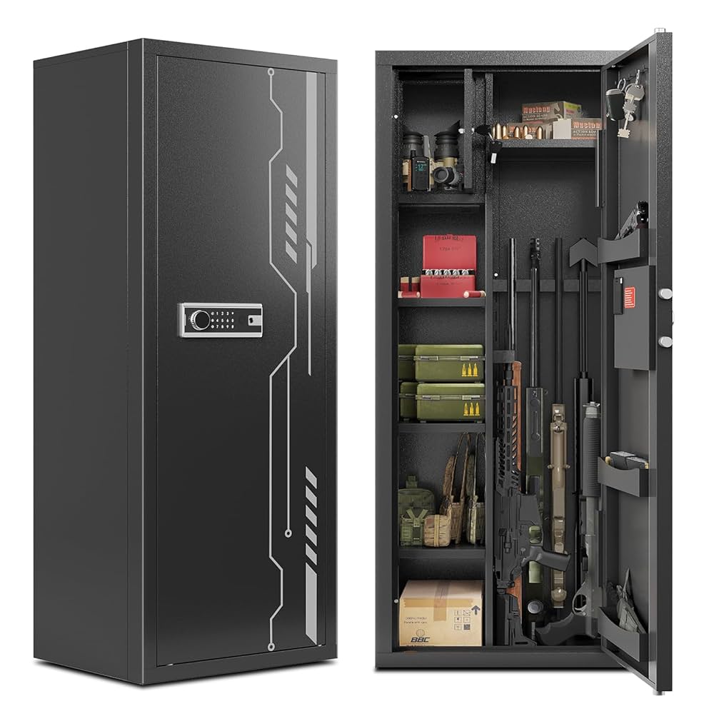 How Many Guns Can a Large Capacity Gun Safe Hold? Insights