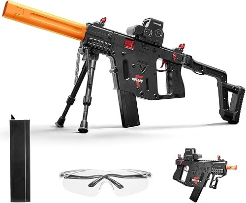 Lanzadores automáticos con cuerpo de nailon de 170 FPS y rango de 70 pies, modo automático y manual de disparo al aire libre, a partir de 18 años