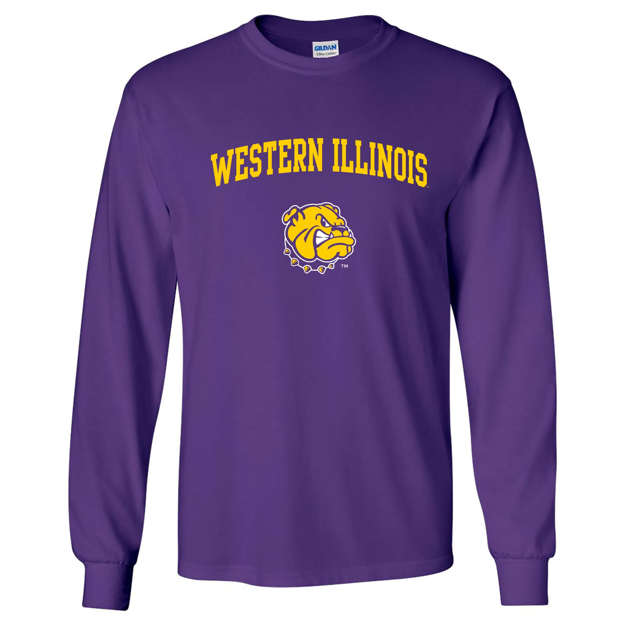 NCAA Officially Licensed College - University Team Color Arch Logo Long Sleeve — image 1