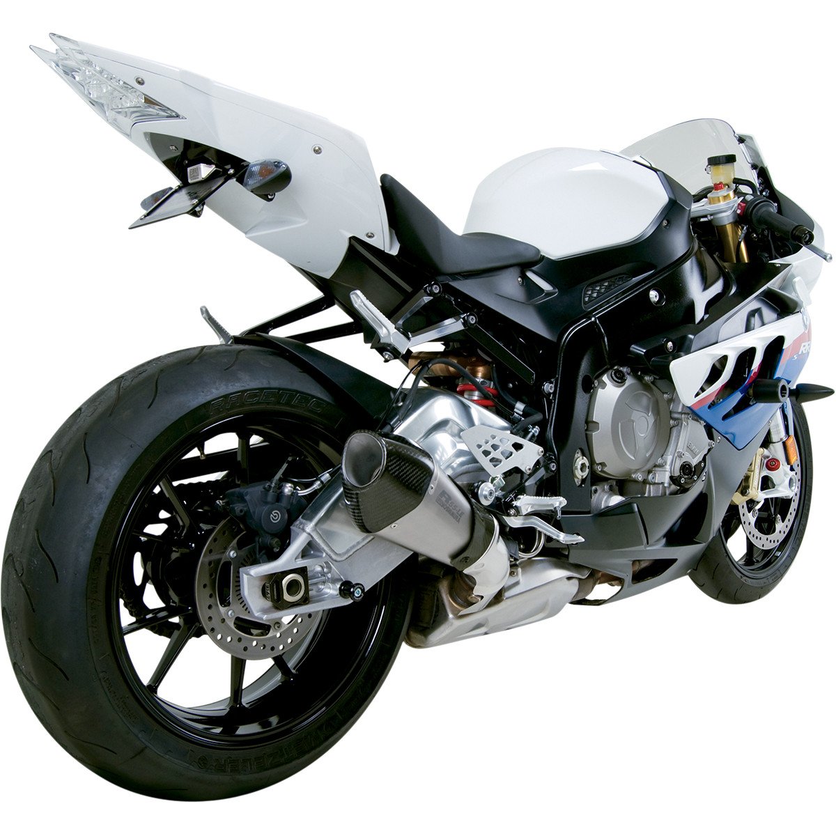 Yoshimura 191164 R55-LE Slip-On Muffler (Titanium Sleeve with