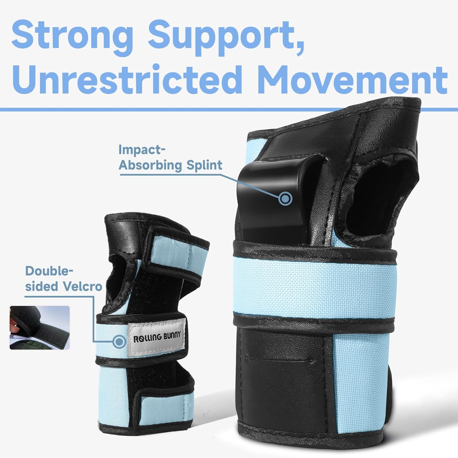 Skating Protective Gear Set for Adults & Youth - Helmet, Knee Pads, Elbow Pads & Wrist Guards for Inline Skating, Roller Skating & Skateboarding (Ages 14+)