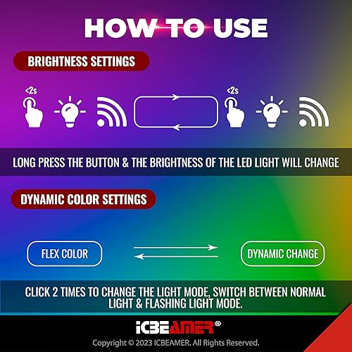 Miniatura 7 de ICBEAMER Adaptadores tipo C, luz LED de ambiente USB, paquete de 1 unidad (azul)  Interfaz inteligente enchufable en miniatura LED luz nocturna para