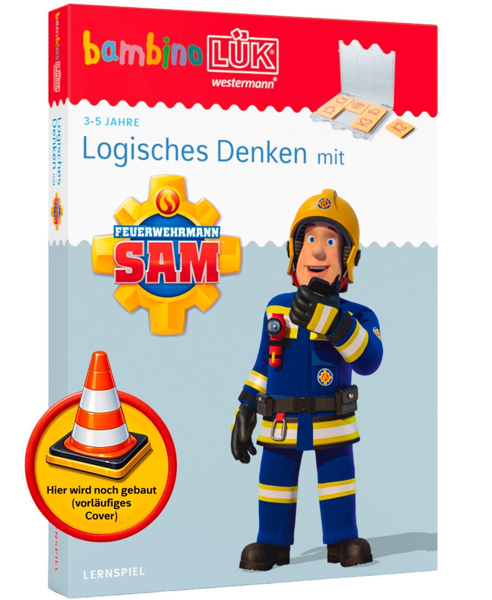 bambinoLÜK-Set: Kindergarten/Vorschule Logisches Denken mit Feuerwehrmann Sam (bambinoLÜK-Sets: Kasten + Übungsheft/e)