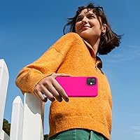 Vista 1441 de Miracase Funda diseñada para iPhone 13 Pro Max con protector de pantalla, [forro de microfibra suave antiarañazos], funda protectora de silicona
