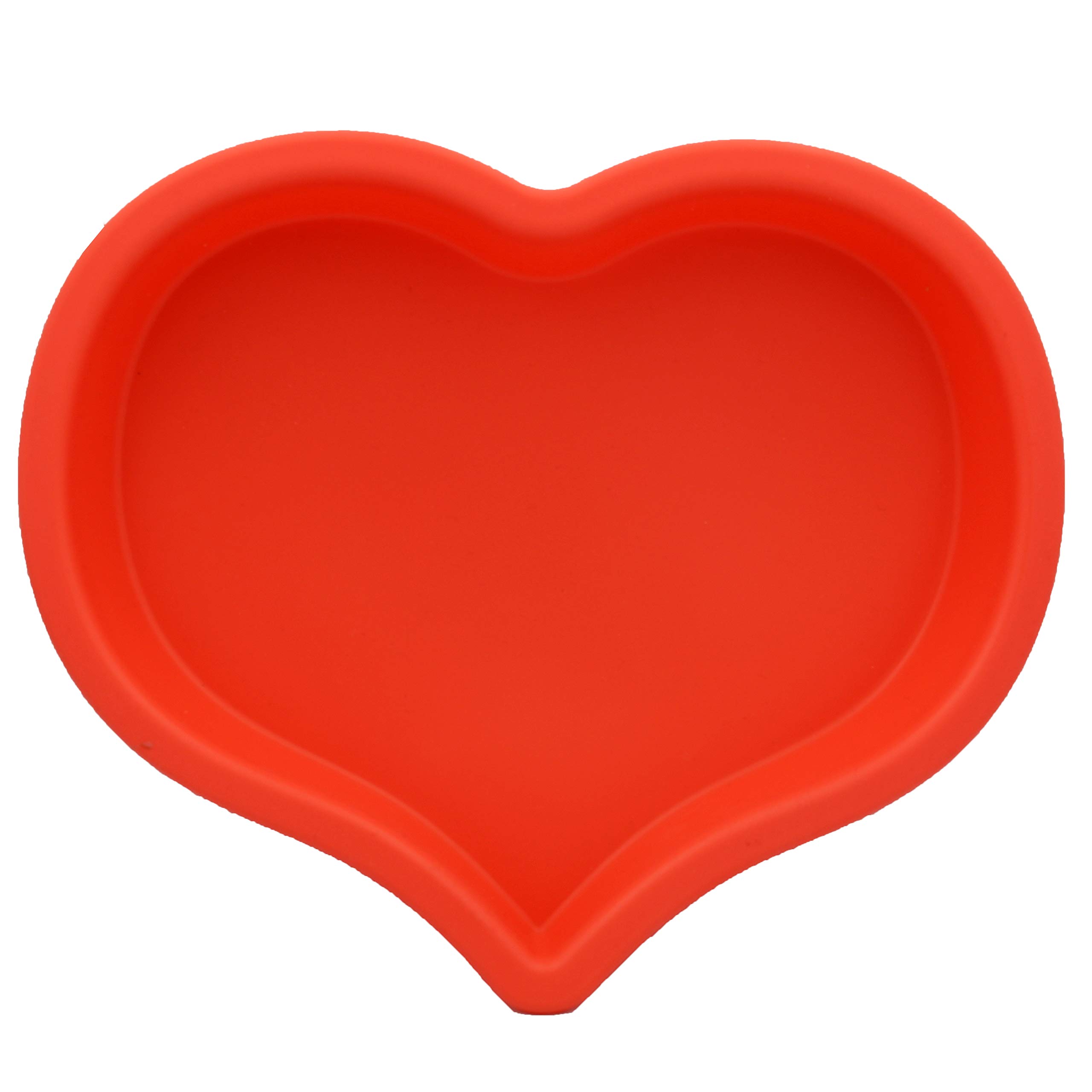 Cooking Details Silicone Mold Heart Shaped Baking Pan Non Stick Bpa Free Baking Pan 10 Inch