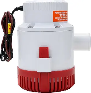 Amarine Made 3700 GPH 12V Boat Marine Electric Bilge Pump