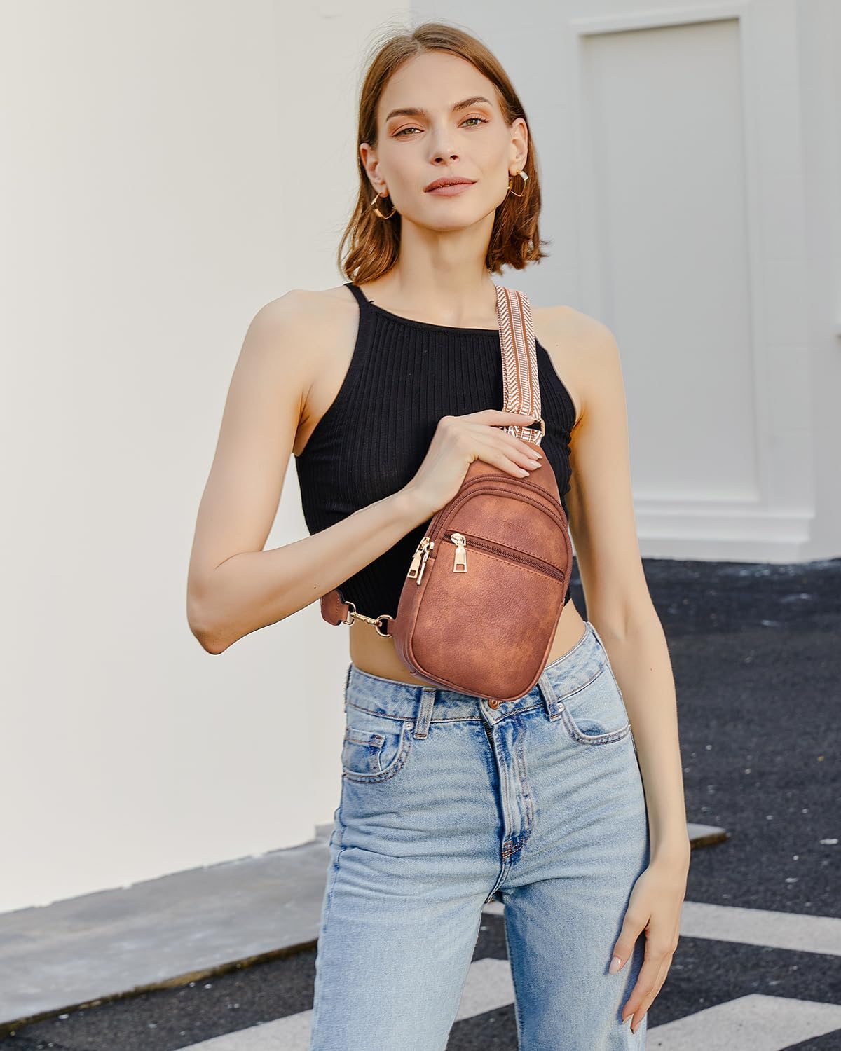 Telena Crossbody Bags for Women Sling Cross Body Bag with Adjustable Shoulder Strap - Image 2