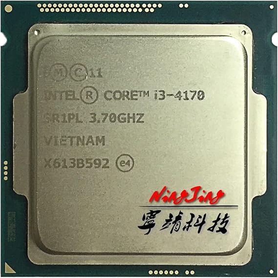 I3-4170 3.7 GHz Dual-Core Quad-Thread CPU - LGA 1150, 54W Power Efficient Processor