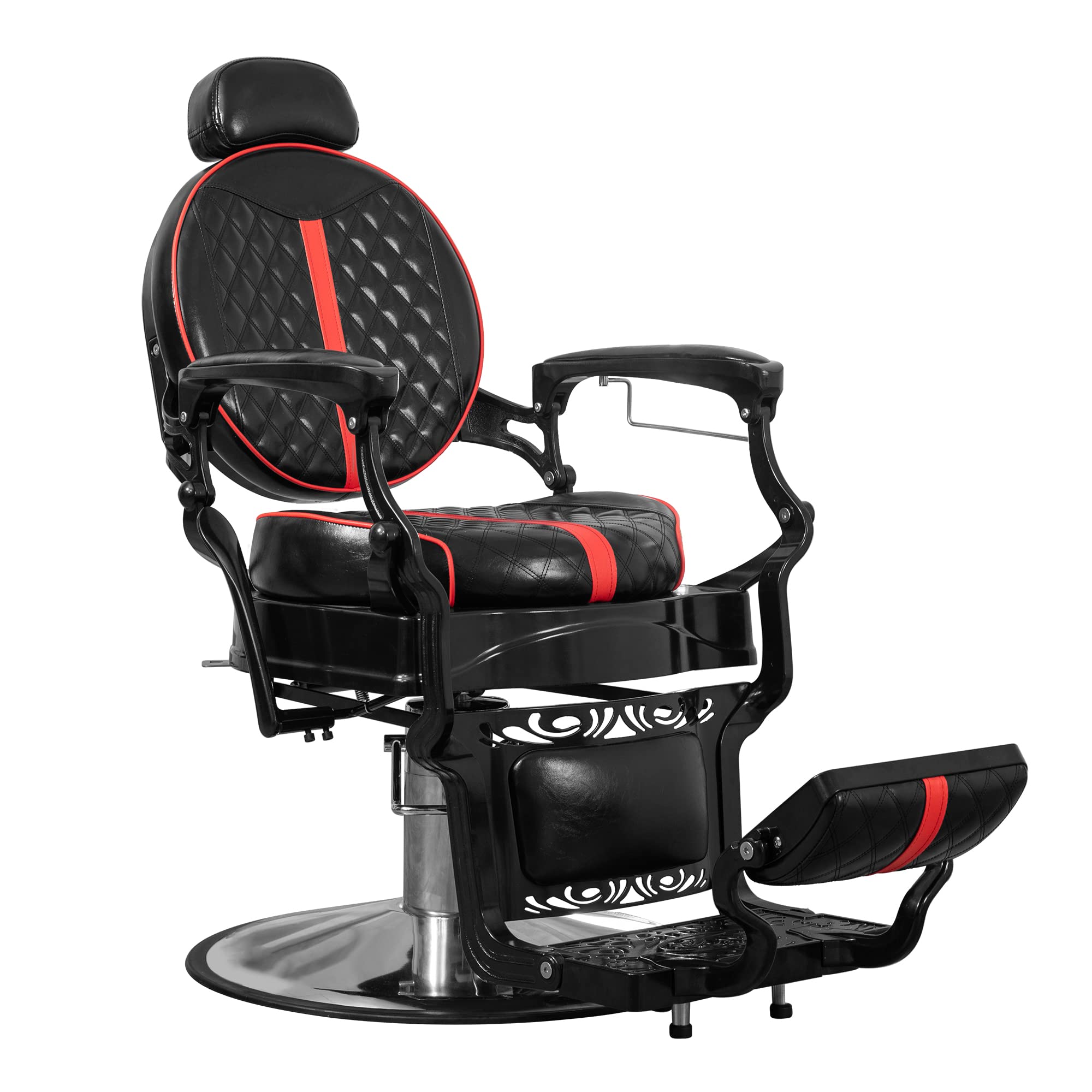 All Purpose Retro Style Barber Chairs With Heavy Duty Hydralic