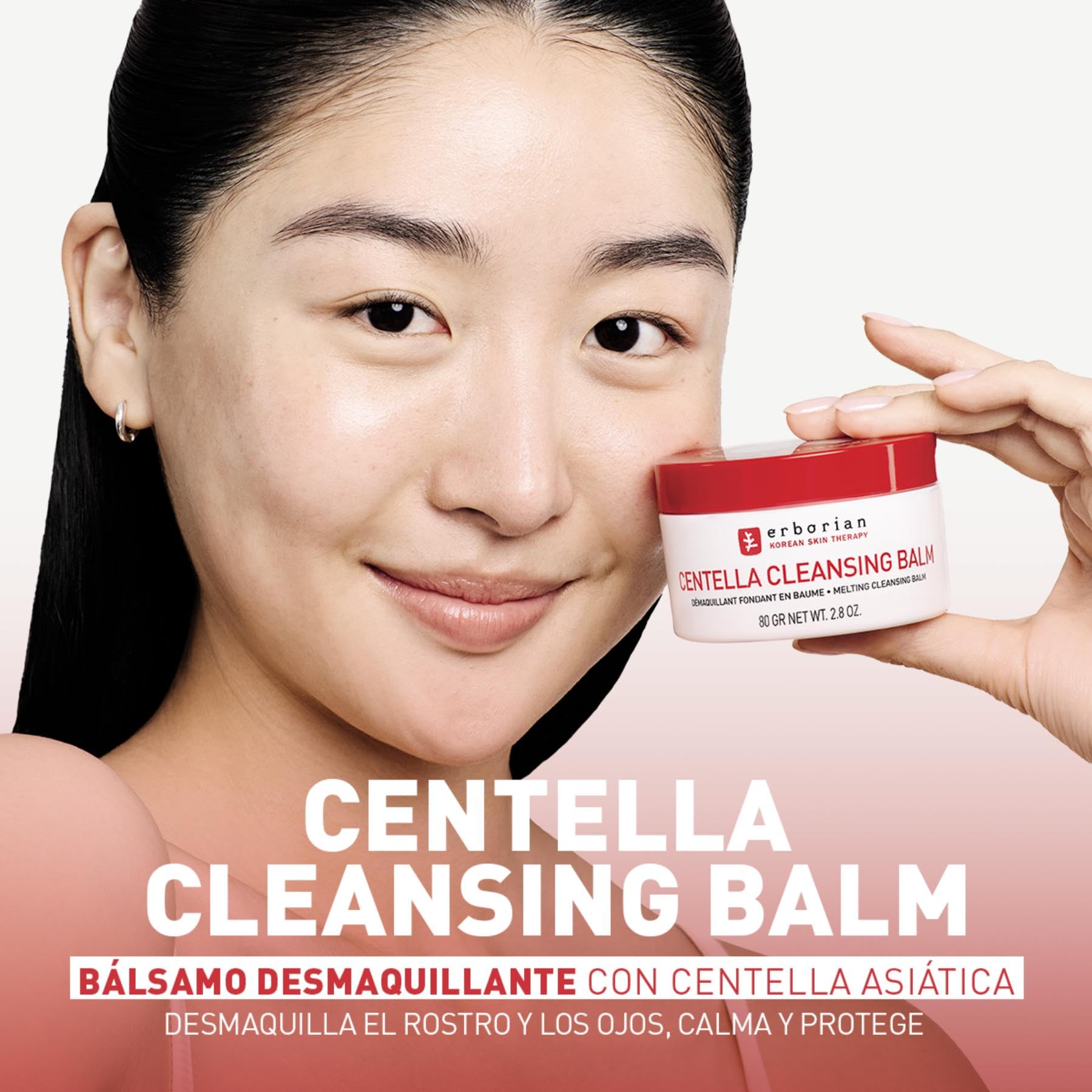 Erborian - Centella Cleansing - Aceite desmaquillante, gel limpiador, bálsamo desmaquillante para el rostro con Centella Asiática - Todo tipo de pieles - Cuidado cosmético coreano — view 2