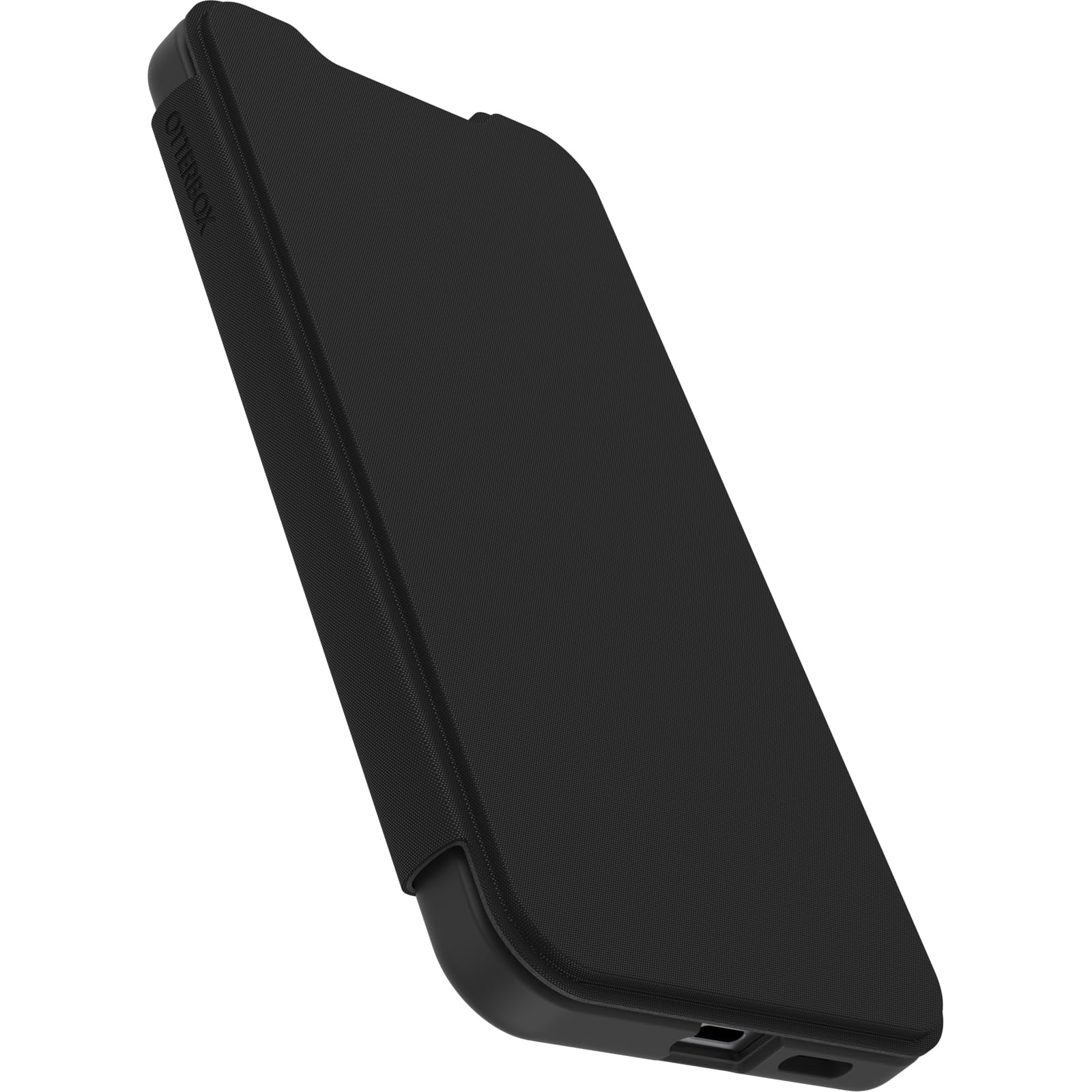 OtterBox React Series Folio Etui do Samsung Galaxy S25+, Wstrząsoodporne, Miejsce na Karty, przetestowane zgodnie ze standardami wojskowymi, Przezroczyste/Czarne