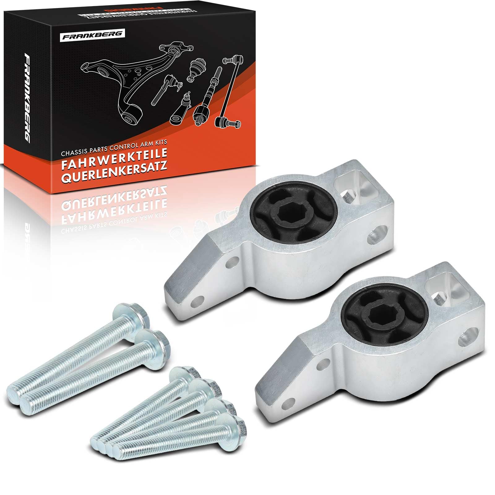 Frankberg 2 x suspension arm compatible with A3 2003-2013 A3 Sportback 2004-2013 C.a.d.y Alltrack 2015 today Golf V/V Varian/Plus 2004-2013 J.e.t.t.a III 2004-2013 2010. T.o.u.r.a.n 2003-2015
