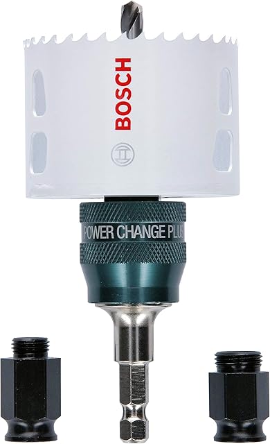 Bosch Professional Hole Saw Progressor for Wood & Metal Starter Kit Set (Wood and Metal, Ø 68 mm, drill accessories)