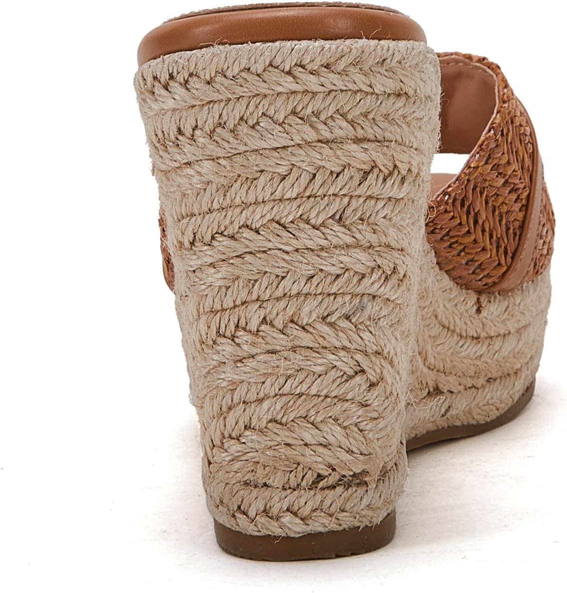 Coutgo Women's Wedge Sandals Platform Espadrille Heel Chain Slip On Casual Summer Slides - Image 6