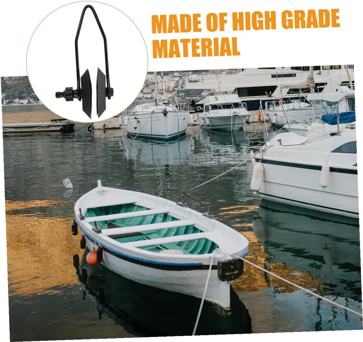 Baluue Boat Motor Flushers 2pcs Outboard Engine Water Flusher Dual Ear Muffs Marine Boat Motor Accessories for Engine Cleaning and Salt Removal