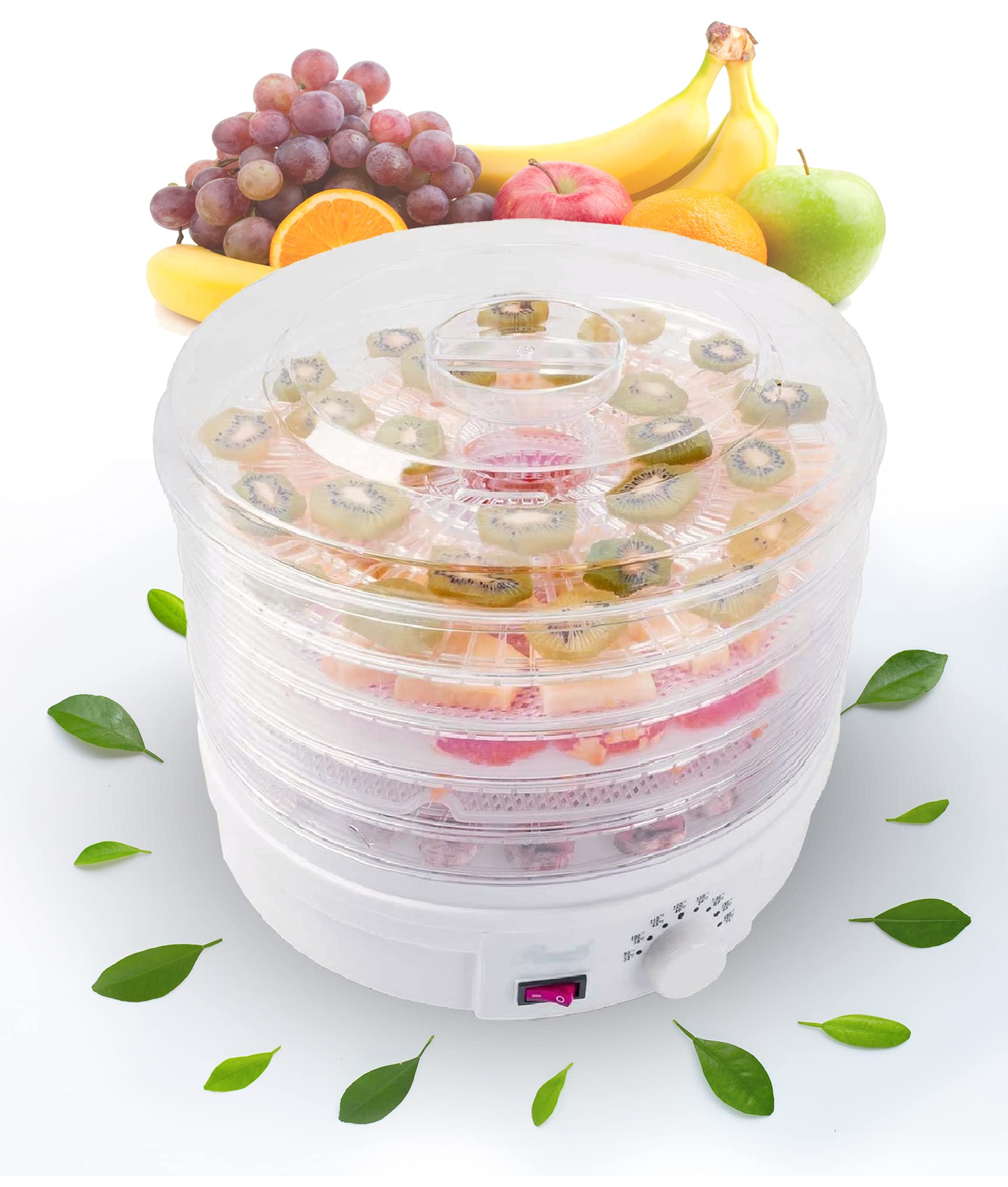 Rosewill Countertop Portable Electric Food Fruit Dehydrator -10