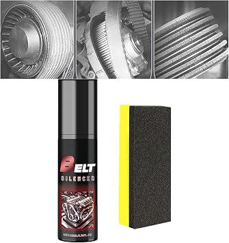 XIRUJNFD 3.38fl.oz 100ml Belt Dressing Spray Automotive, Long-Lasting Anti-Slip 1 Set | Timing & Drive Belts, Restores Grip & Extends Belt Life, Quick-Dry Belt Dressing Noise Lubrication