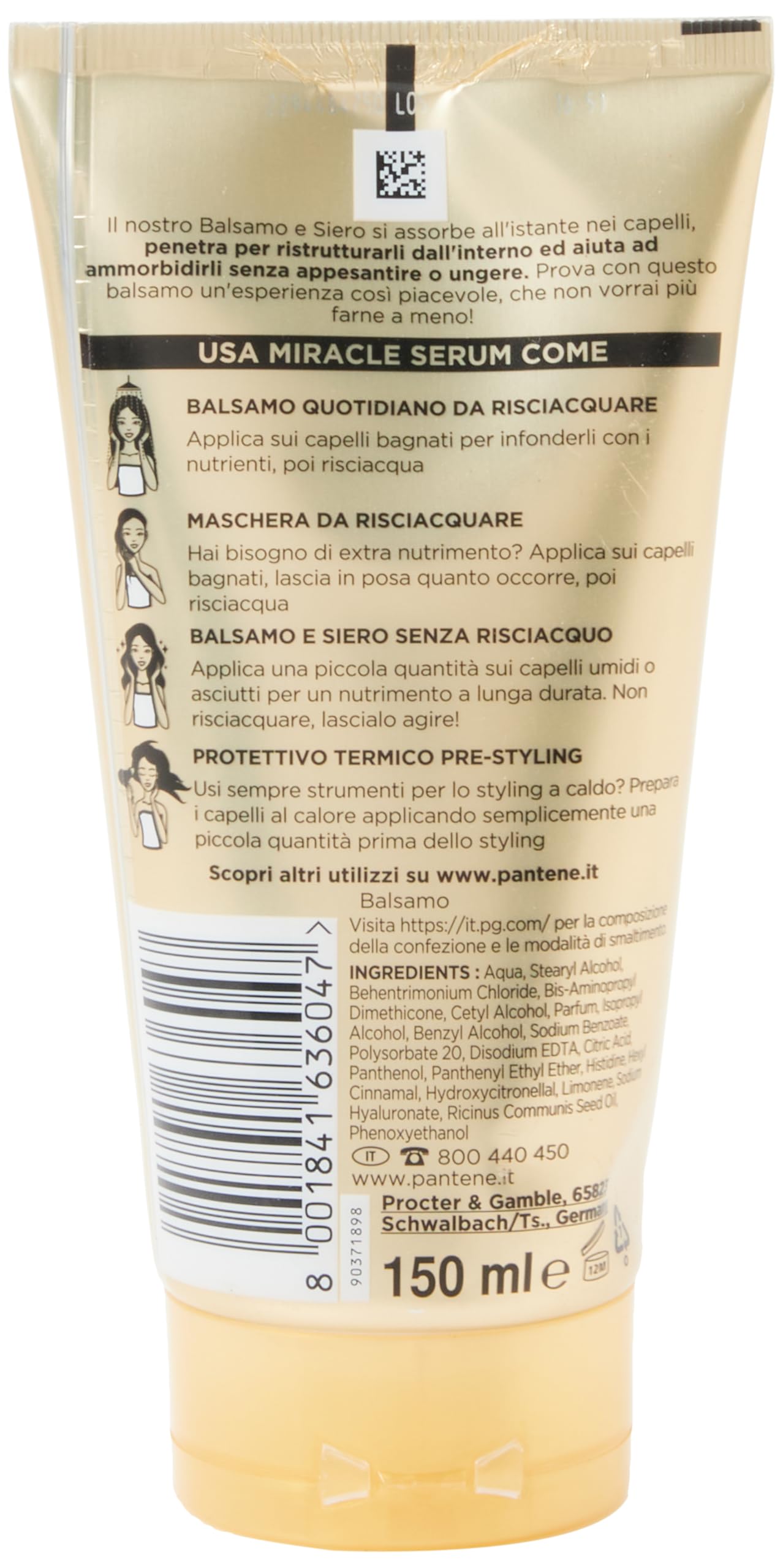 3 Minute Miracle - Straight silk effect Conditioner 150 ml - Image 2