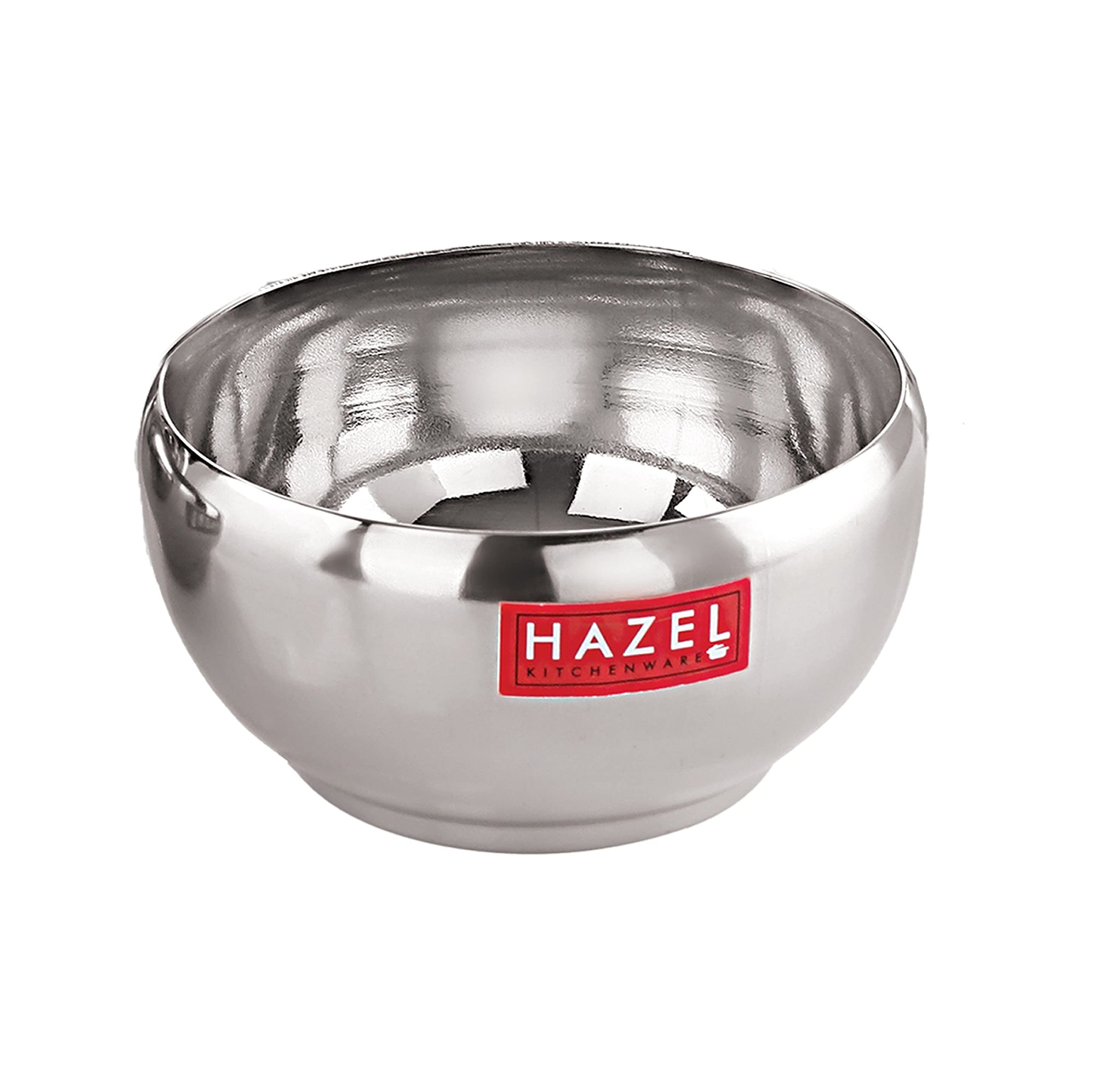 HAZEL Stainless Steel Serving Bowl | Bowl for Dessert, Cereal, Smoothie | Steel Katori for Serving | 300 ml, Silver (B0B1JFNTN5) Amazon Price History, Amazon Price Tracker