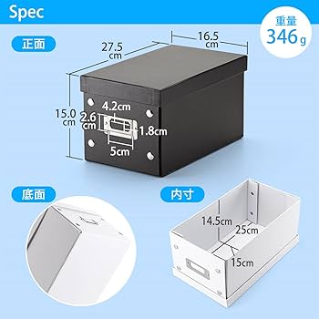 Amazon.co.jp: サンワダイレクト CDケース 収納ボックス CD/30枚・DVD