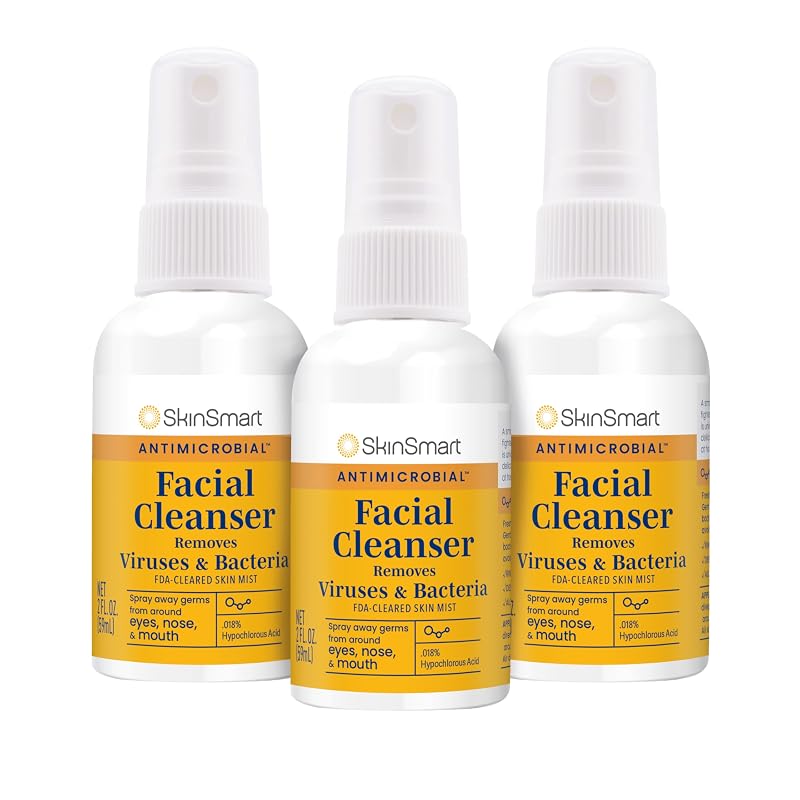 SkinSmart Antimicrobial Spray limpador facial, 240 mL