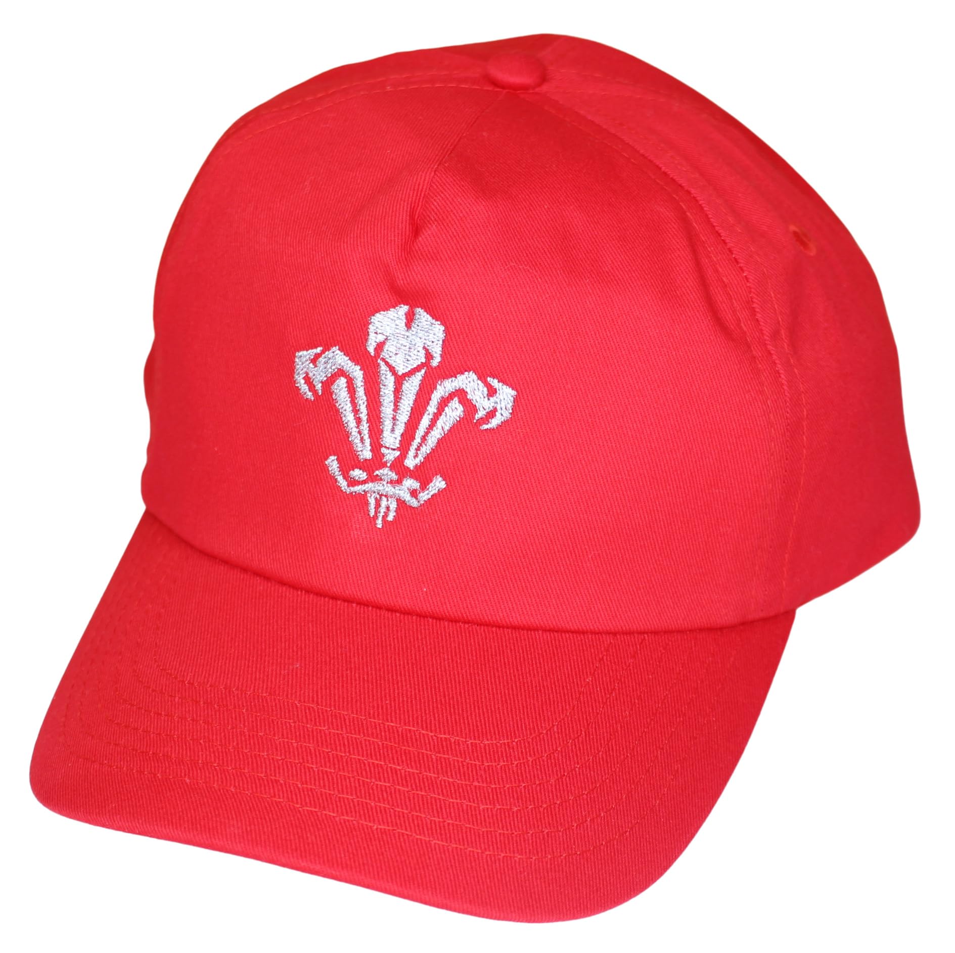 TeddyT's Ladies Welsh Feathers Red Wales Baseball Cap