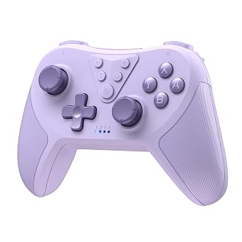 EasySMX Wireless Bluetooth Game Controller Compatible with Switch, Wake-up Support, 6-Axis Gyroscope, Turbo Mode & Adjustable Vibration