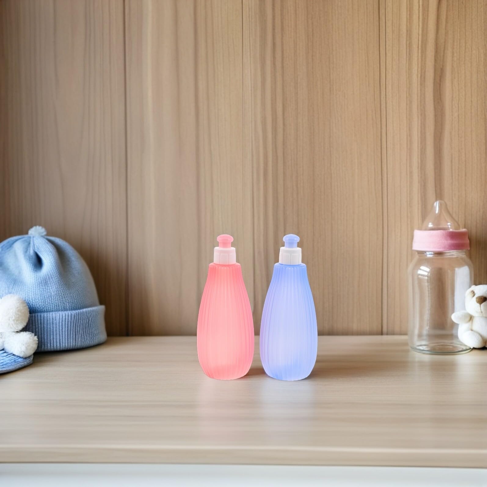 Milisten Tragbares 2 Stück Bidet 350 Ml aus Pp für Präzise Reinigung und Einfache Handhabung für Reisen und Babypflege Unterwegs