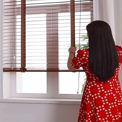 Miniatura 5 de Persianas venecianas de privacidad, cortinas de división de decoración moderna, persianas venecianas con filtro de luz, protección UV, filtro de