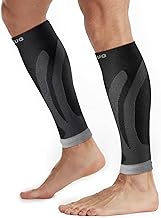 CAMBIVO 2 Pairs Compression Calf Compression Socks for Running, Fitness, Sports, Football, Cycling, Circulation, Varicose Veins
