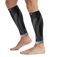 CAMBIVO 2 Paia Polpaccera Compressione Uomo Donna, Calze Compressione