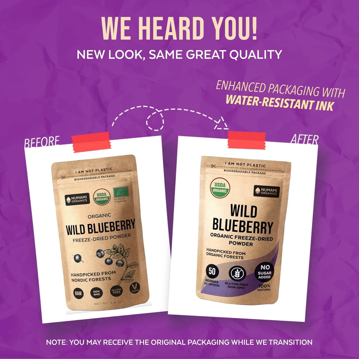 Wild Blueberry Powder Organic, USDA Certified, for Smoothies, Baking and Flavoring, Rich in Antioxidants and Vitamin C, Organic Blueberries are Handpicked from Nordic Forests and Freeze Dried, 6oz - Image 8