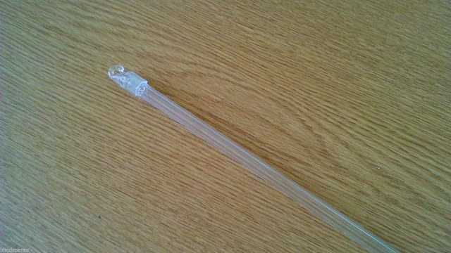 Replacement control wand tilter rod for venetian blind, Clear, approx 750mm 30" long