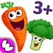 Funny Food 2 - Educational Games for Kids Toddlers in Learning Apps 4 Babies & Preschoolers! Kindergarten Game for Girls Boys 3 5 Years Old: Children Learn Smart Baby Shapes and Colors! Puzzle matching free develop fine motor skills, attention, logic