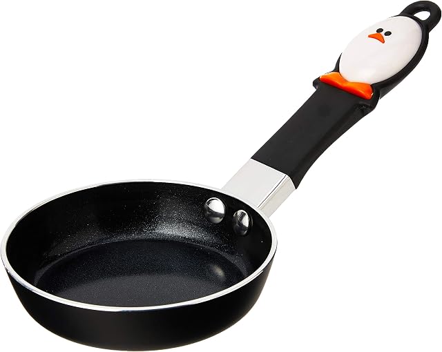 MSC International 50162 Joie Whisky Egg Non-Stick Mini Fry Pan, Black, 25 x 12 x 7.5cm