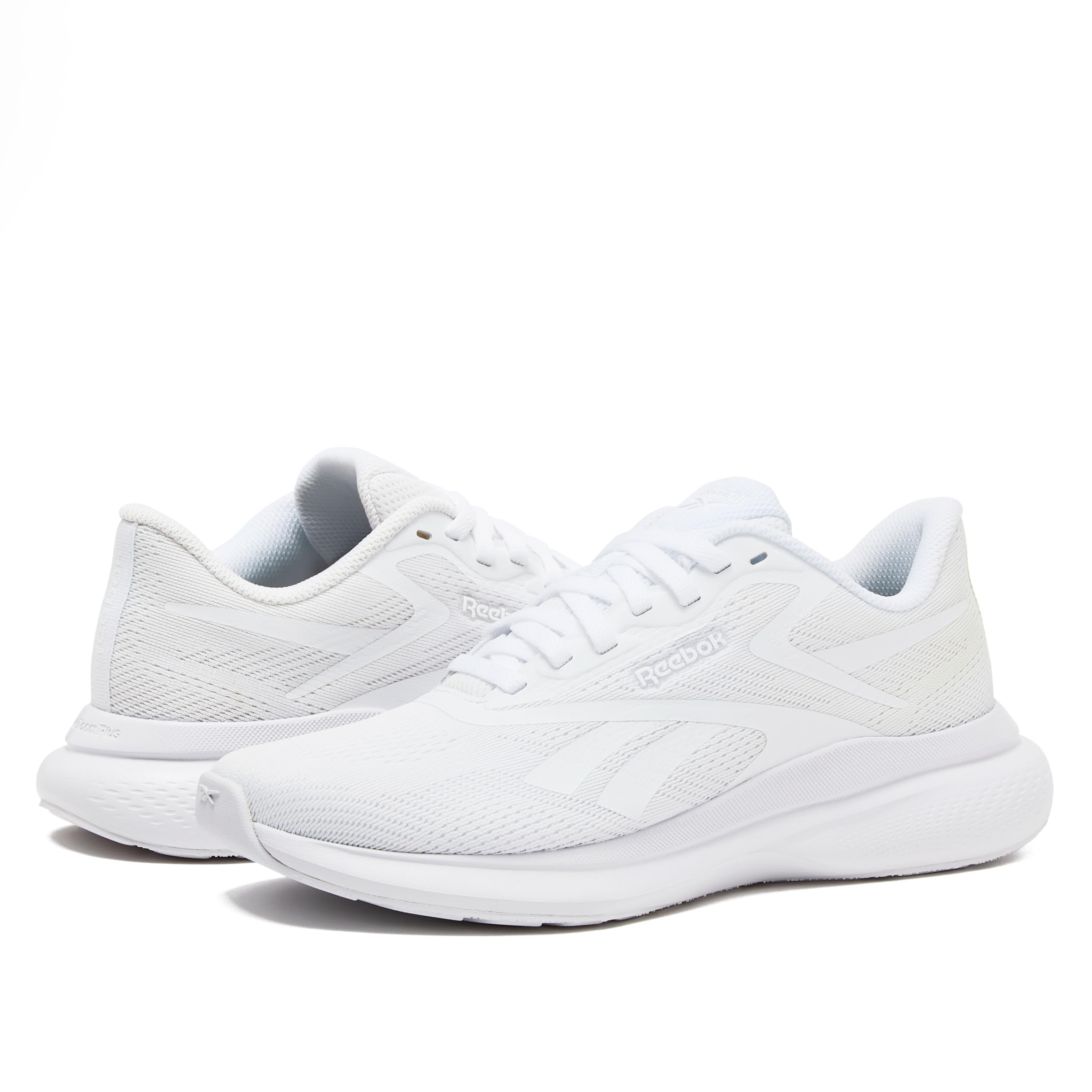 Reebok Energen Run 4 - Zapatillas de Correr para Mujer, Ligeras, atléticas, Tallas 38 a 47, Blanco/Blanco/Blanco, 8 Wide